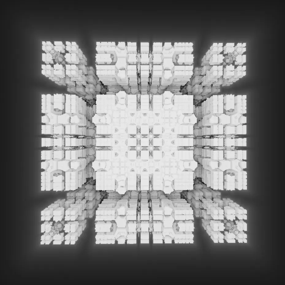 Render of the mandelbox